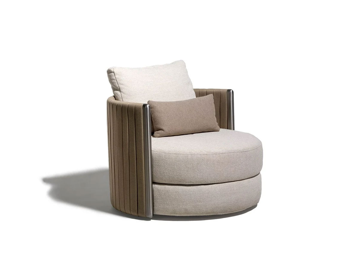 Talenti George Swivel Armchair