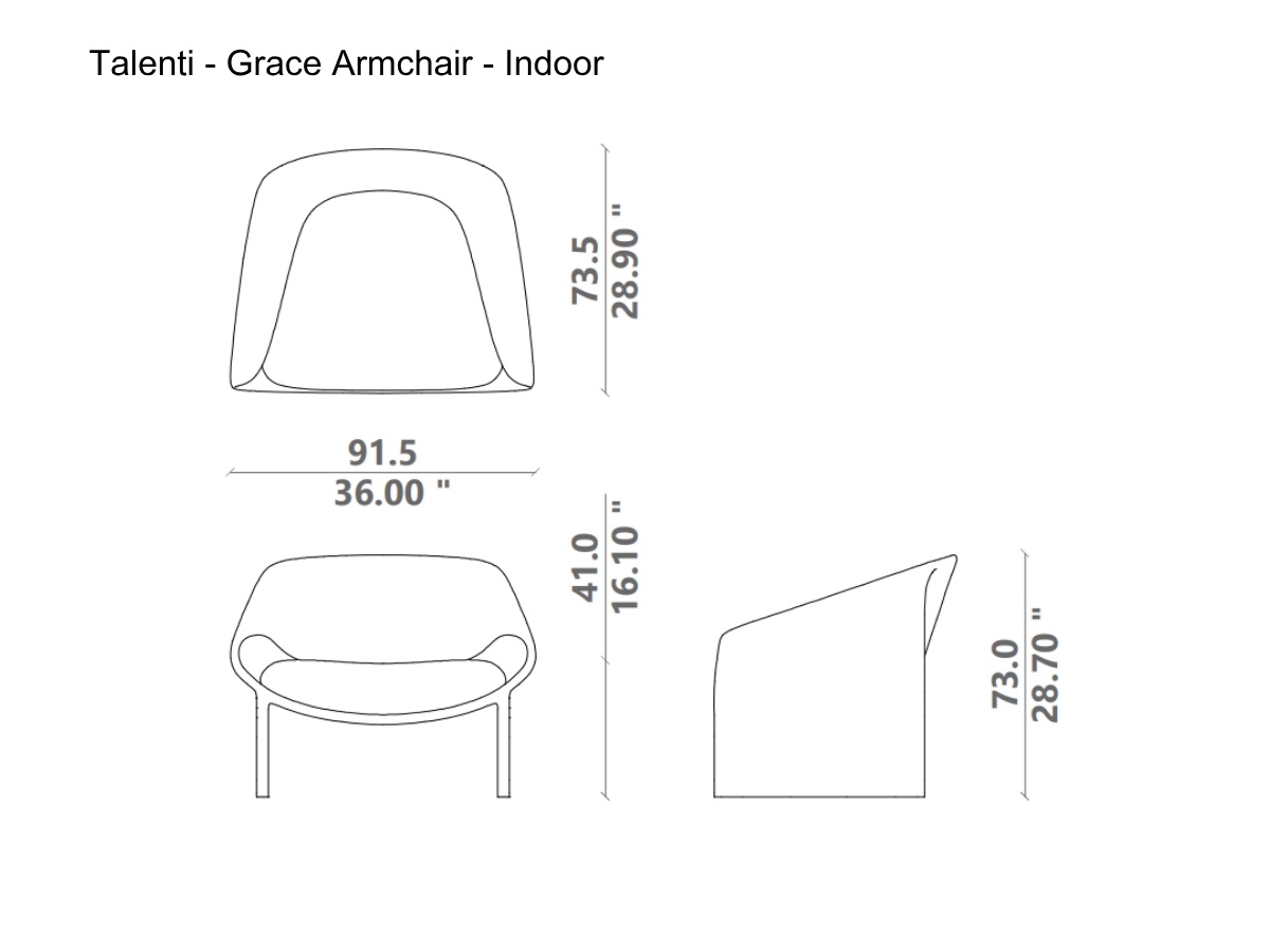 Talenti Grace Armchair Indoor