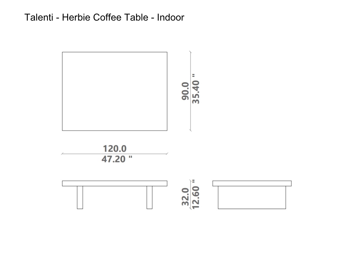 Talenti Herbie Coffee Table Indoor