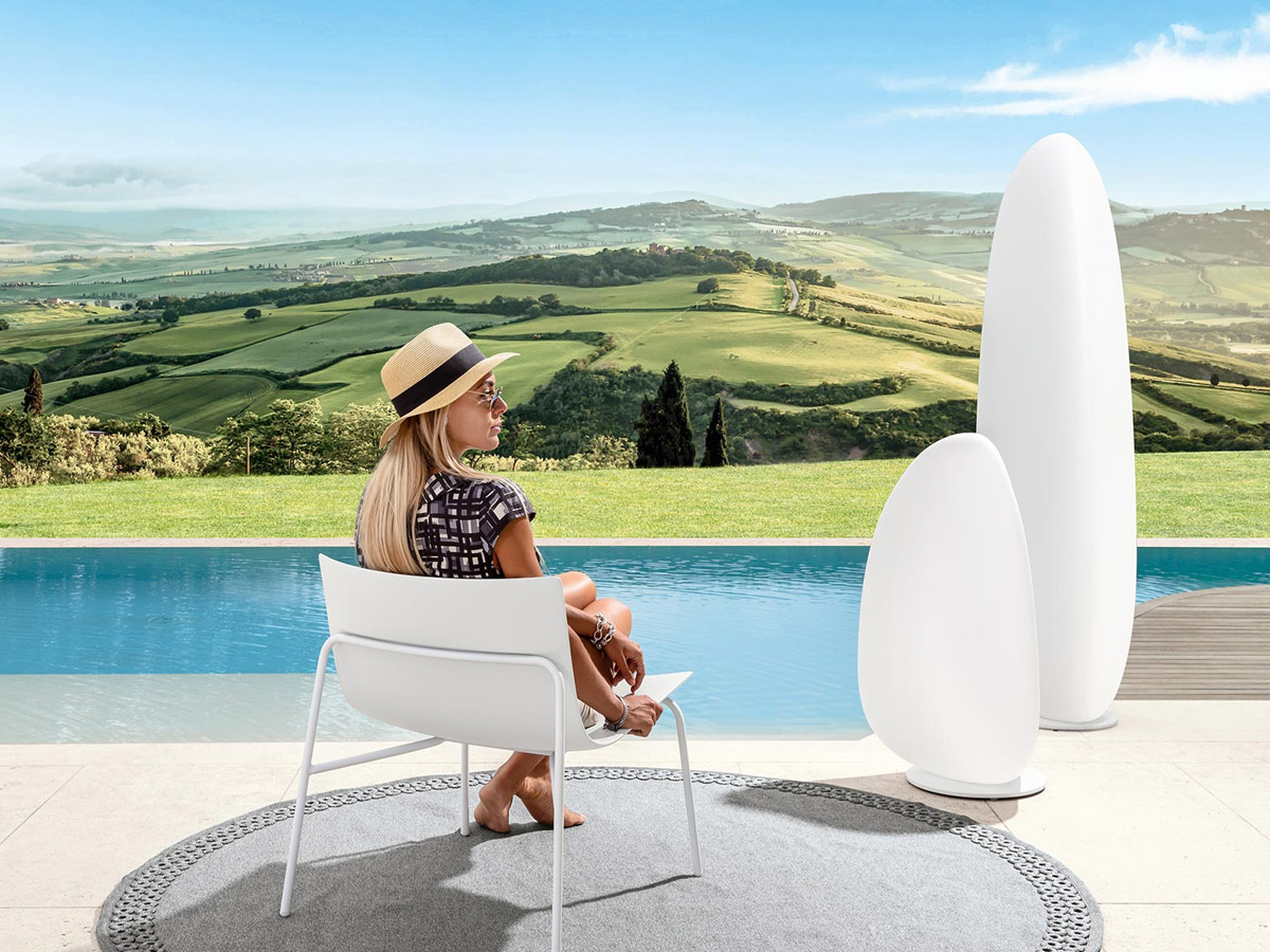 Talenti Male Outdoor Floor Lamp H 90 Cm