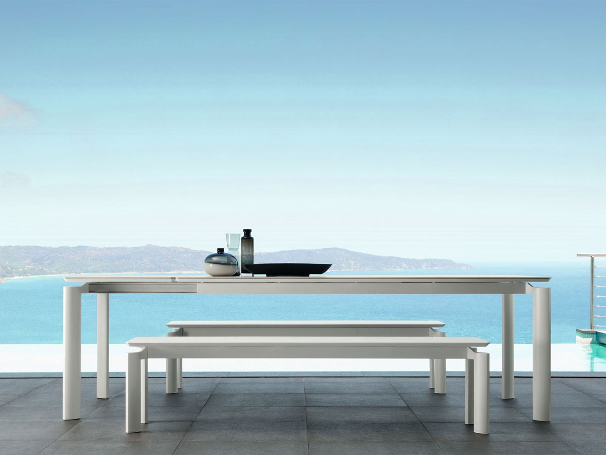 Talenti Milo Extendable Table 200 260 White