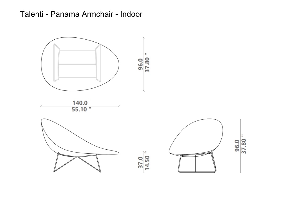 Talenti Panama Armchair Indoor
