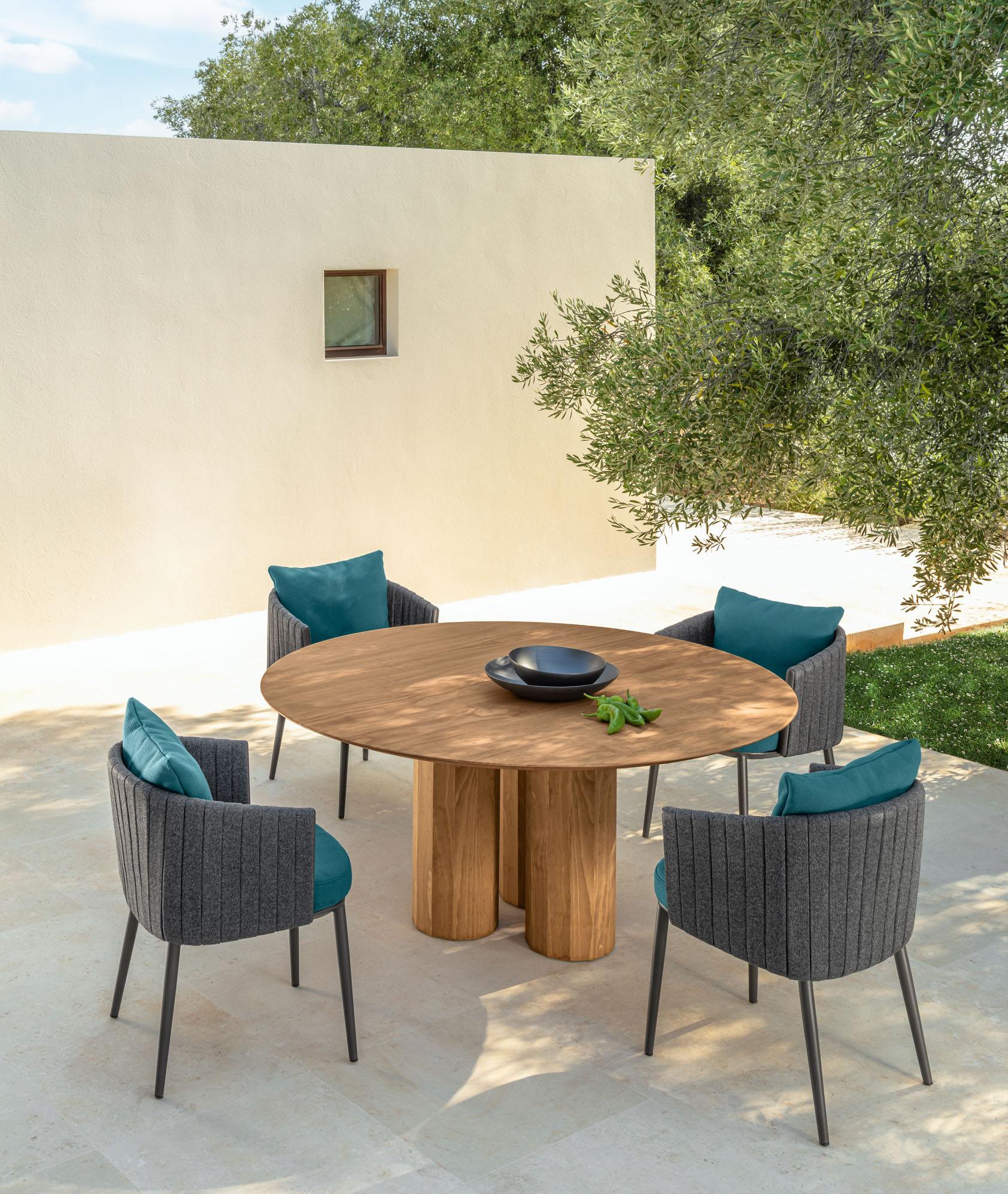 Talenti Salinas Table O 165 Cm Teak Outdoor
