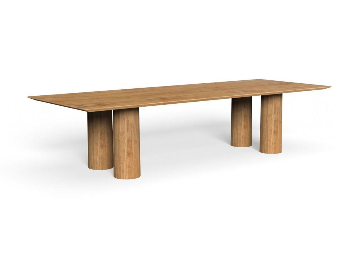 Talenti Salinas Rectangular Table Teak Outdoor