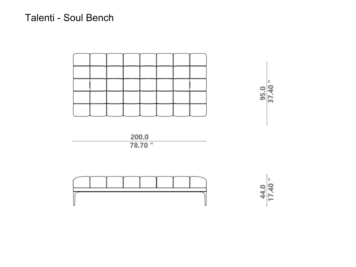 Talenti Soul Bench