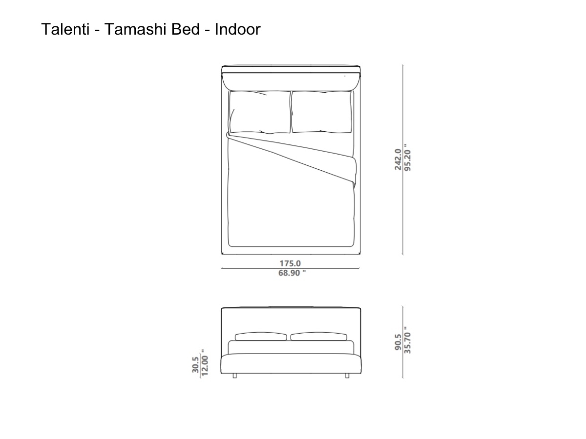Talenti Tamashi Bed Indoor