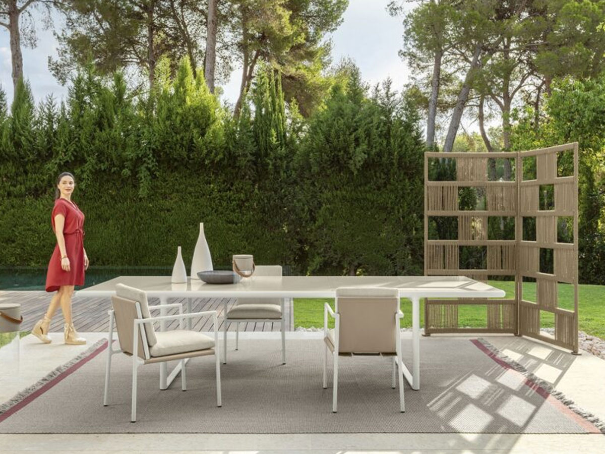 Talenti Tresse Table L 270 Cm P 110 Cm Outdoor