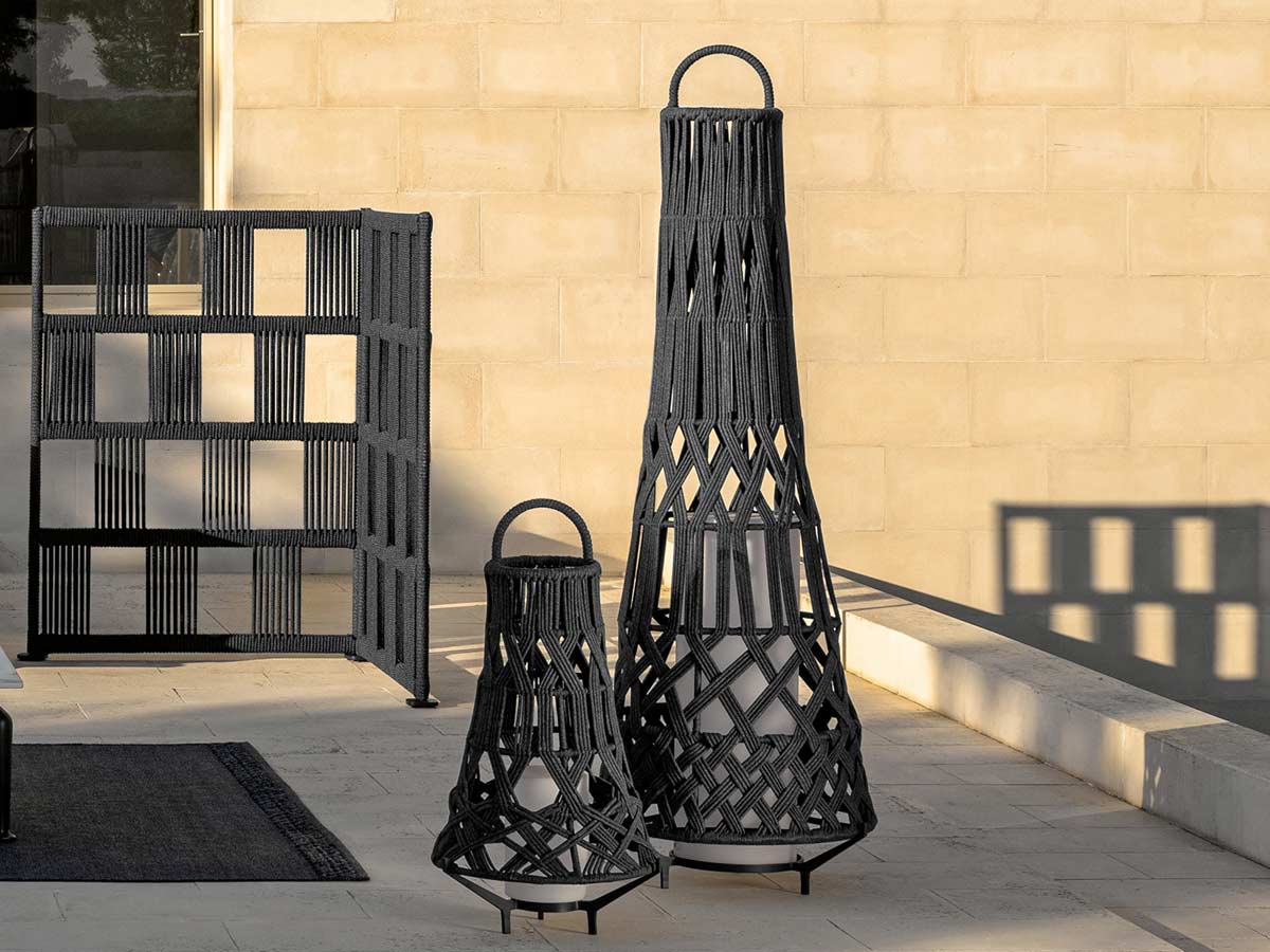 Talenti Tribal Big Outdoor Floor Lamp