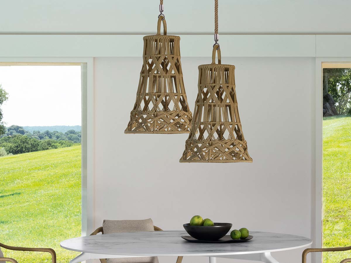 Talenti Tribal Celin Outdoor Suspension Lamp