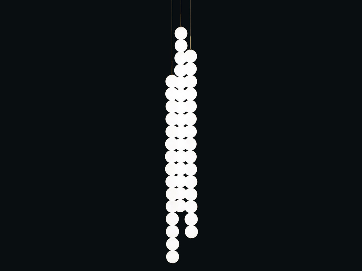 Terzani Abacus 3 Round Suspension Lamp Large