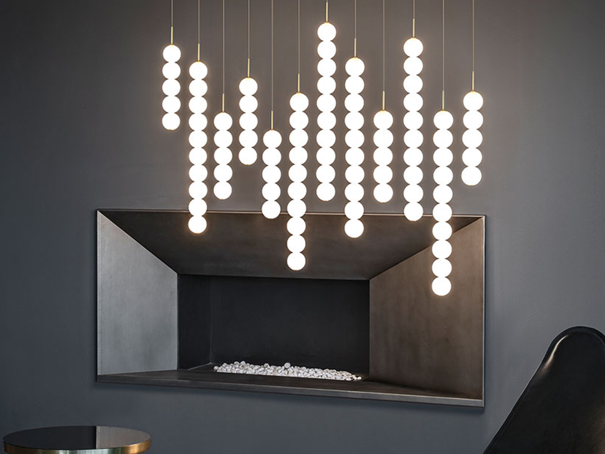 Terzani Abacus Linear Suspension Lamp Medium