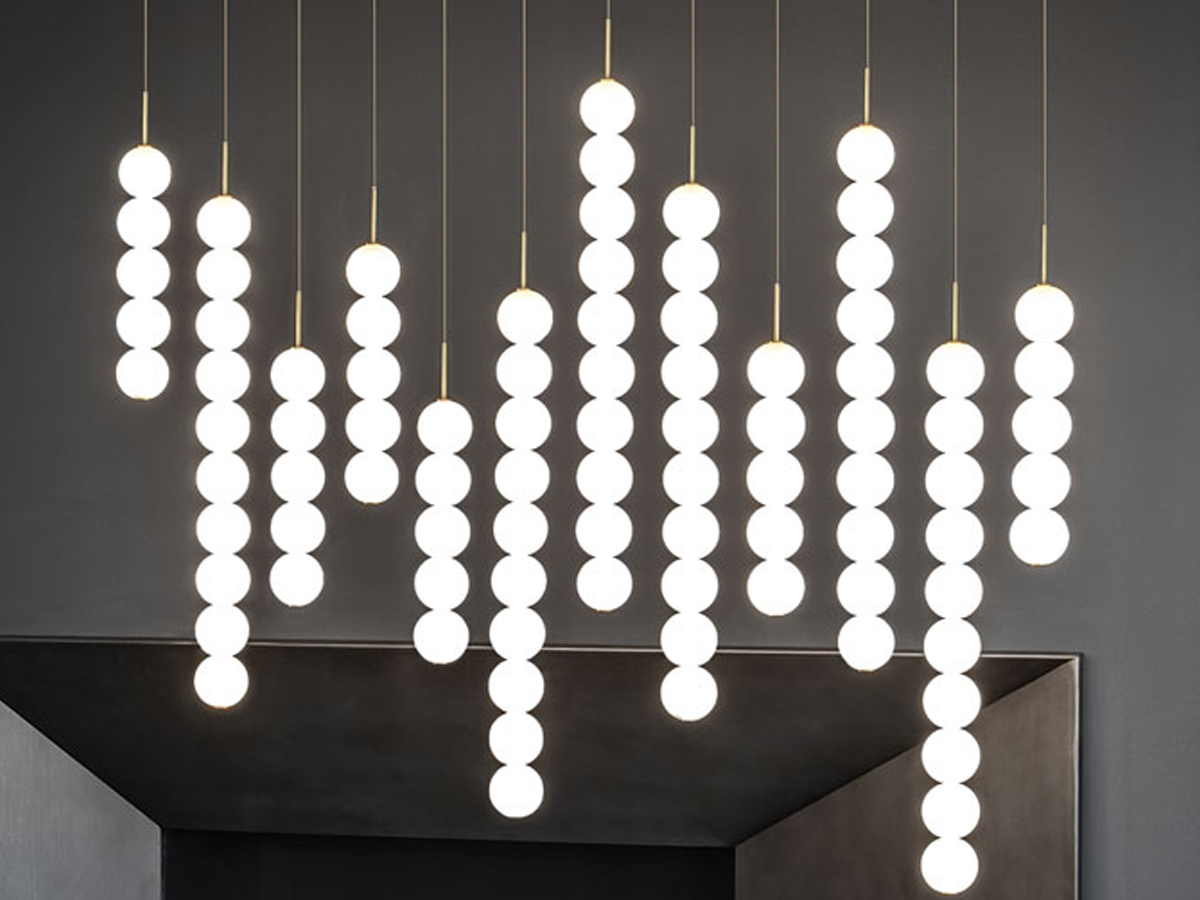 Terzani Abacus Linear Suspension Lamp Medium