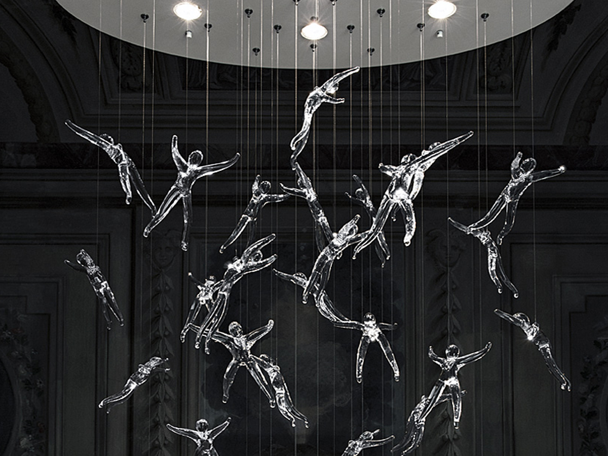 Terzani Angel Falls Suspension Lamp