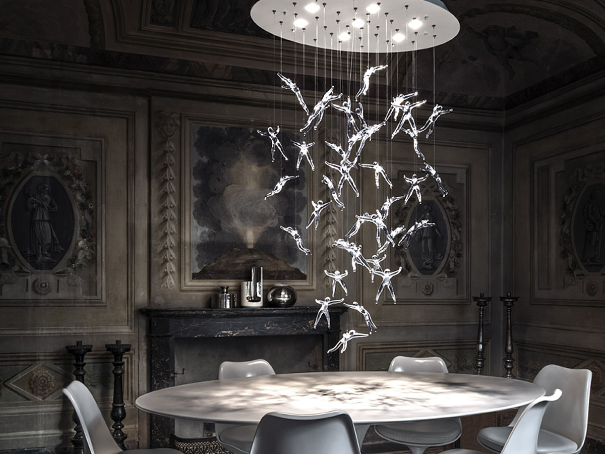 Terzani Angel Falls Suspension Lamp