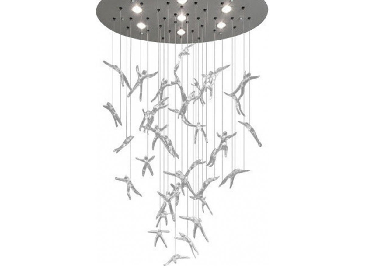 Terzani Angel Falls Suspension Lamp