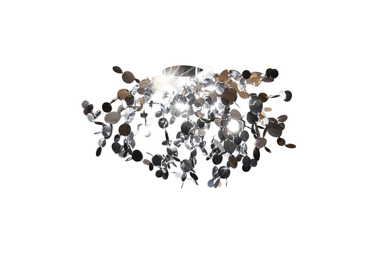 Terzani Argent Ceiling Lamp Stainless Steel