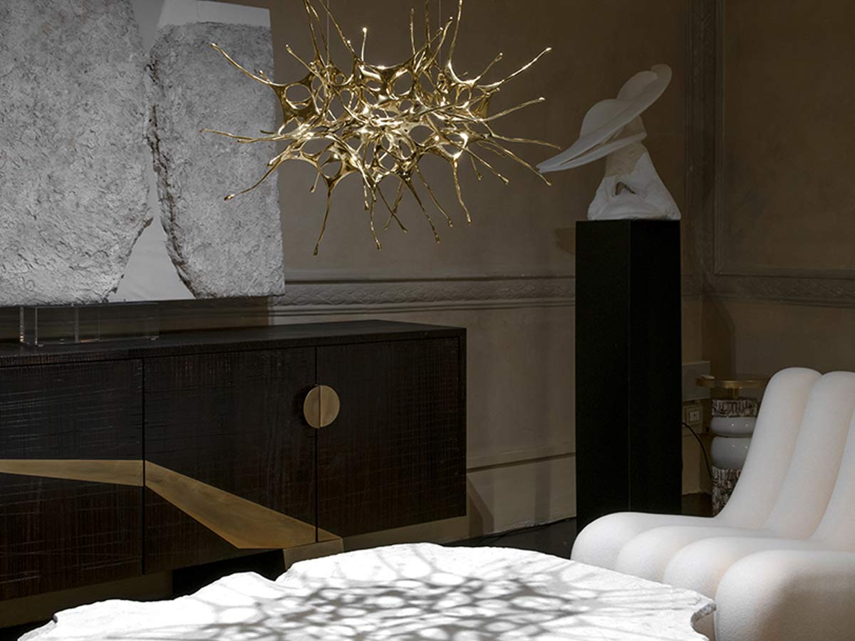 Terzani Dragon Linear Suspension Lamp 10s