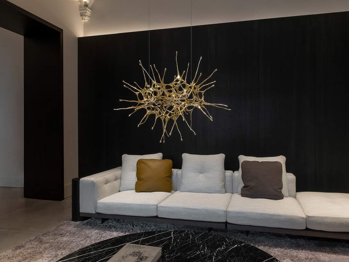 Terzani Dragon Linear Suspension Lamp 10s