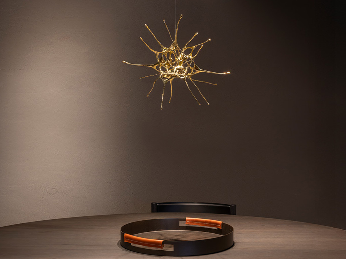 Terzani Dragon Round Suspension Lamp 4s