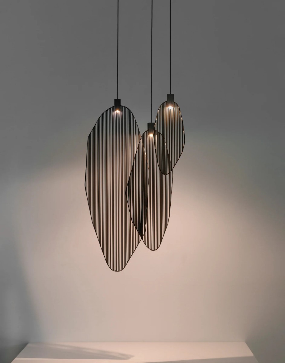 Terzani Harpe Suspension Lamp 3 Lights Large