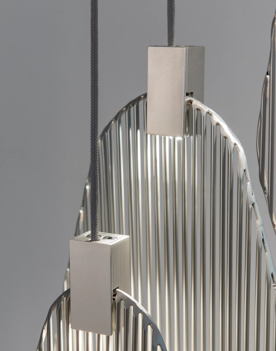 Terzani Harpe Suspension Lamp 3 Lights Large