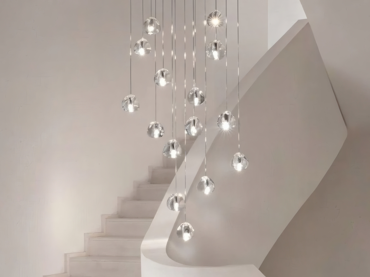 Terzani Mizu 15s Suspension Lamp Round Multi Lights