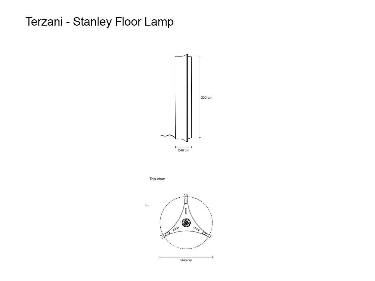 Terzani Stanley Floor Lamp