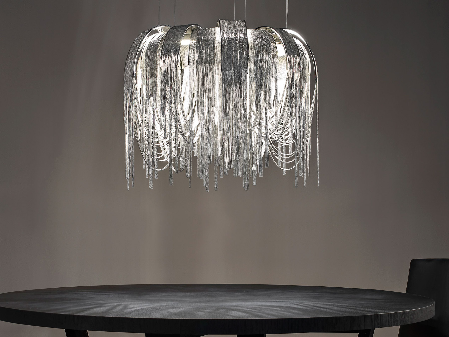 Terzani Volver Tonda Suspension Lamp