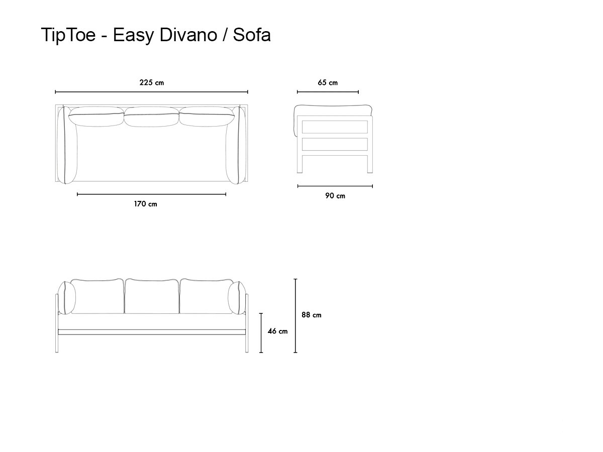 Tiptoe Easy 3 Or 4 Seater Sofa