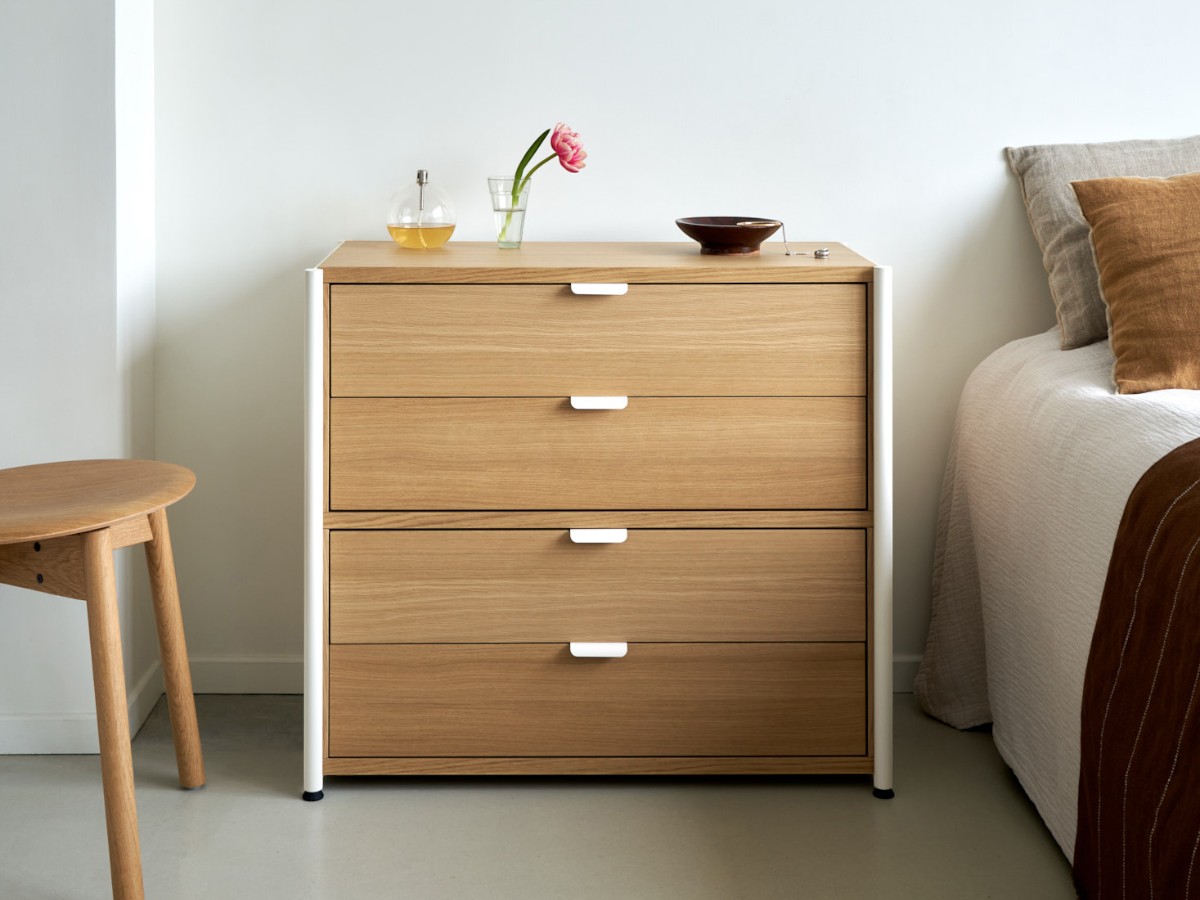 Tiptoe Unit Shelf Chest Of Drawers 1 Column H 75 Cm