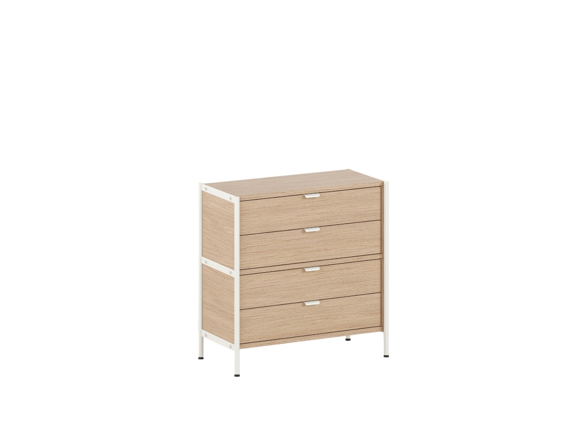 Tiptoe Unit Shelf Chest Of Drawers 1 Column H 85 Cm