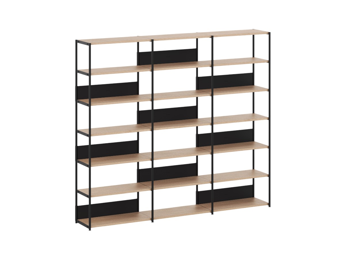 Tiptoe Unit Shelf L 244 Cm H 215 Cm