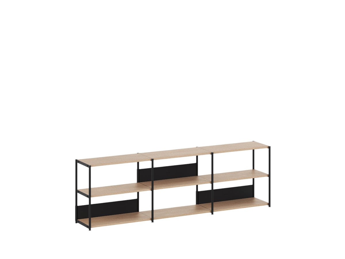 Tiptoe Unit Shelf L 244 Cm H 75 Cm