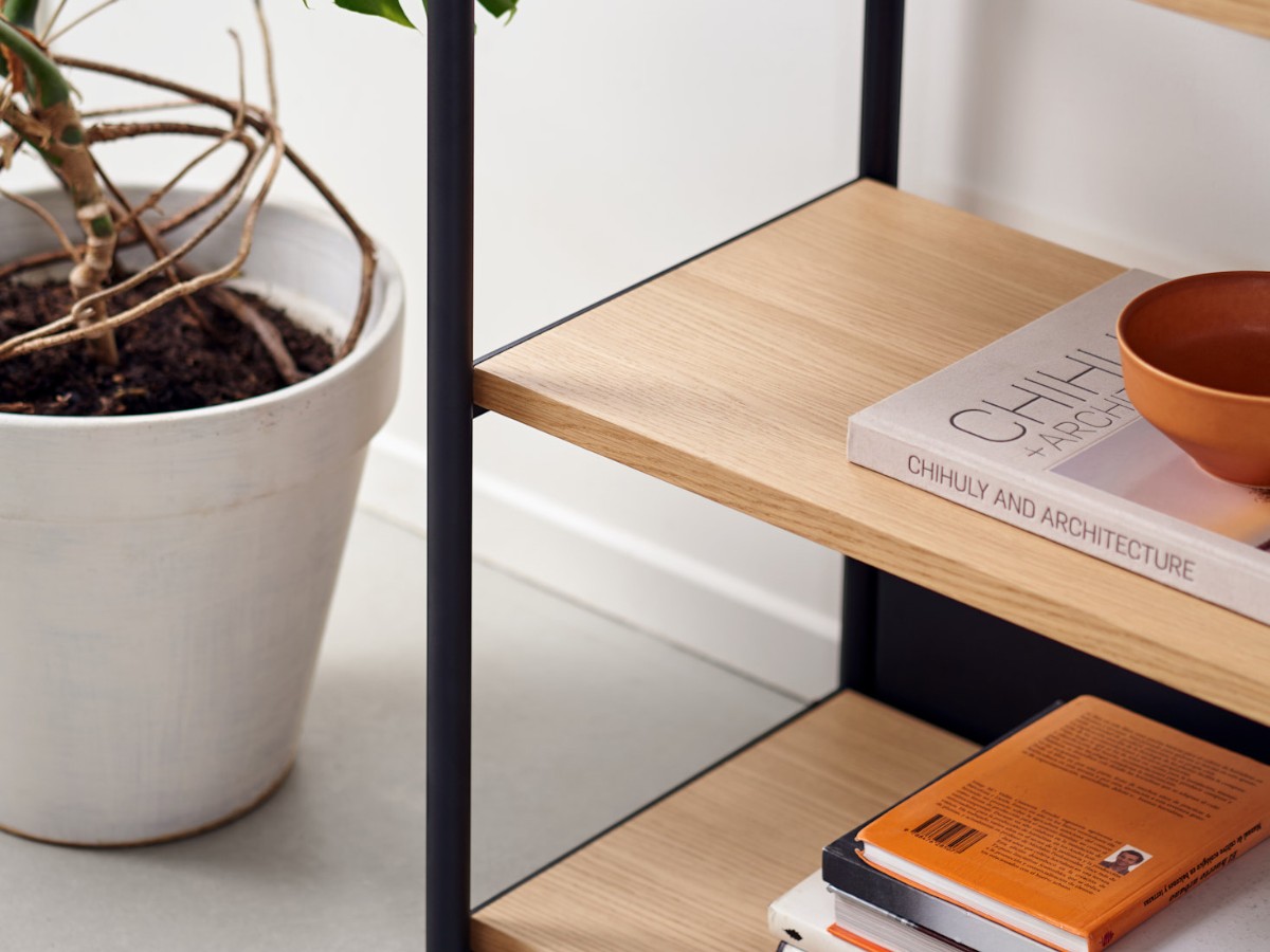 Tiptoe Unit Shelf L 244 Cm H 75 Cm