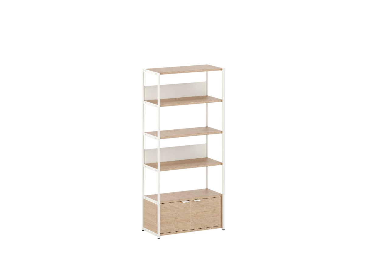 Tiptoe Unit Shelf L 84 Cm H 180 Cm With 1 Doors