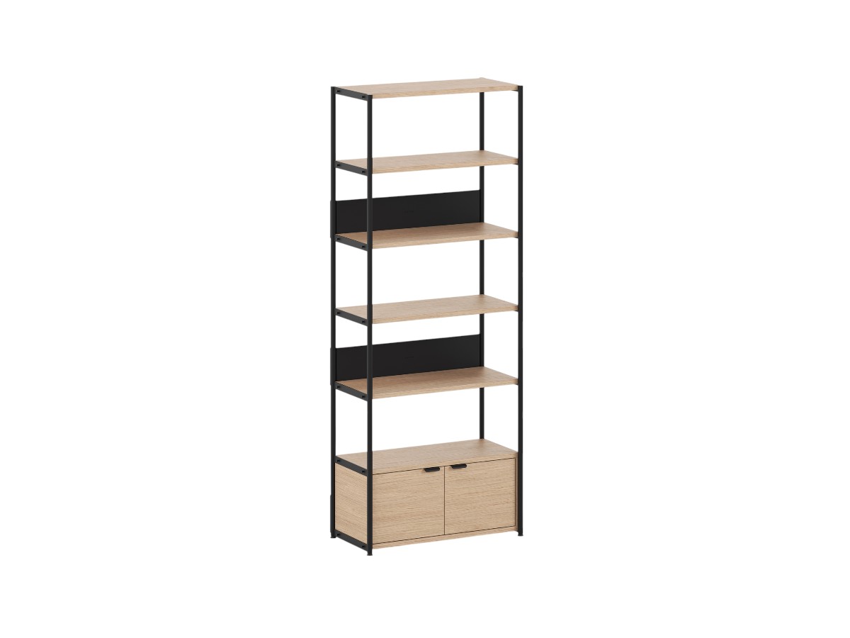 Tiptoe Unit Shelf L 84 Cm H 215 Cm With 1 Doors