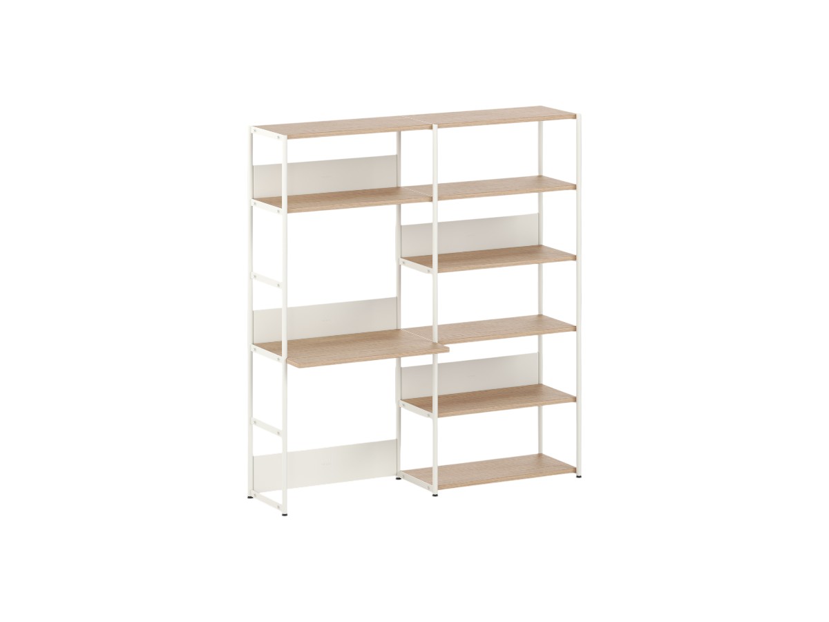 Tiptoe Unit Desk Shelf L 164 Cm H 180 Cm