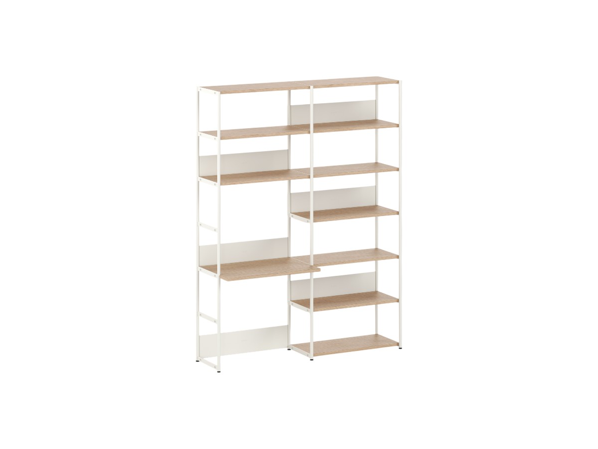 Tiptoe Unit Desk Shelf L 164 Cm H 215 Cm