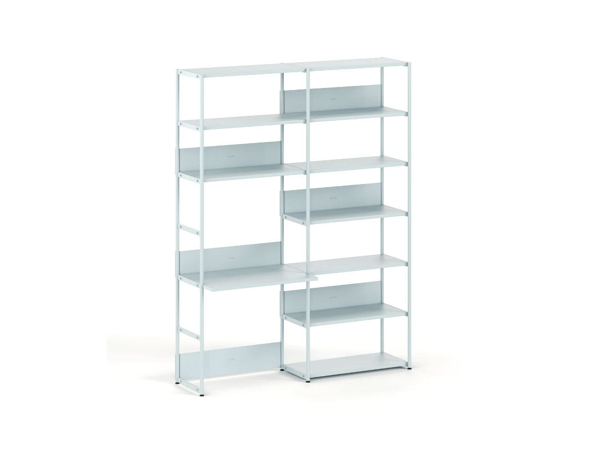 Tiptoe Unit Desk Shelf L 164 Cm H 215 Cm