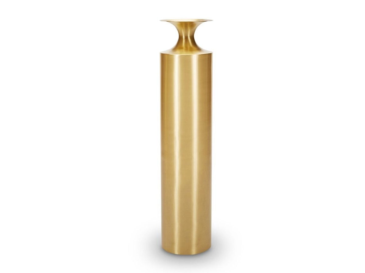 Tom Dixon Beat Vase Tall Brass