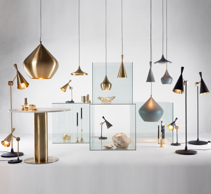 Tom Dixon Beat Floor Black Floor Lamp