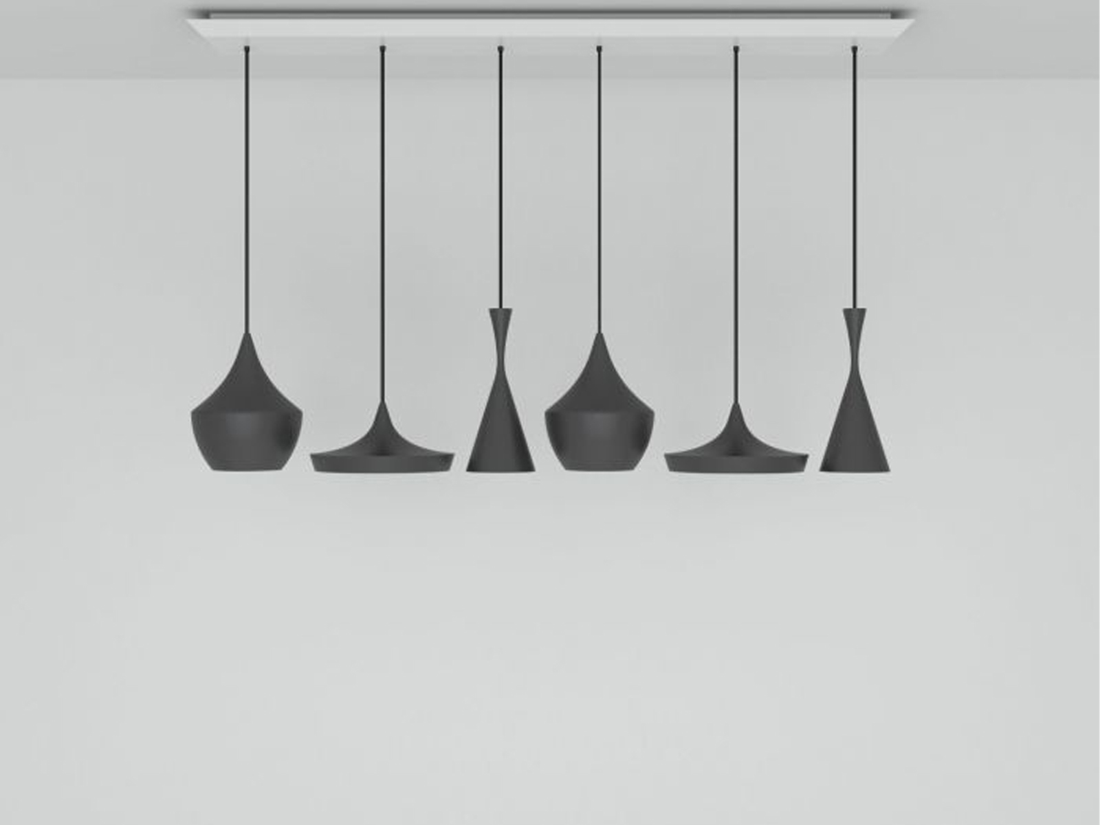 Tom Dixon Beat Range Linear Pendant System