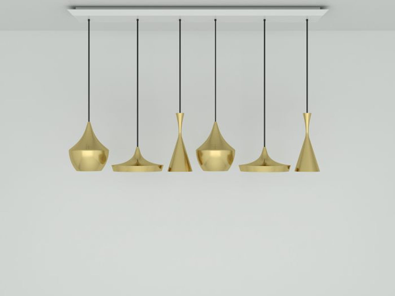 Tom Dixon Beat Range Linear Pendant System