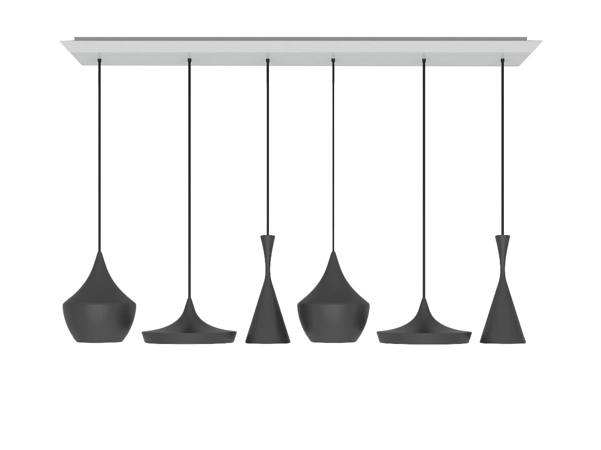Подвесной светильник Tom Dixon Beat Range Linear, система