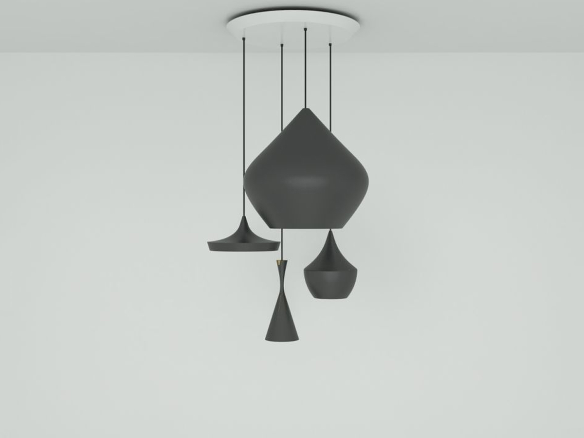 Подвесной светильник Tom Dixon Beat Range Round, система