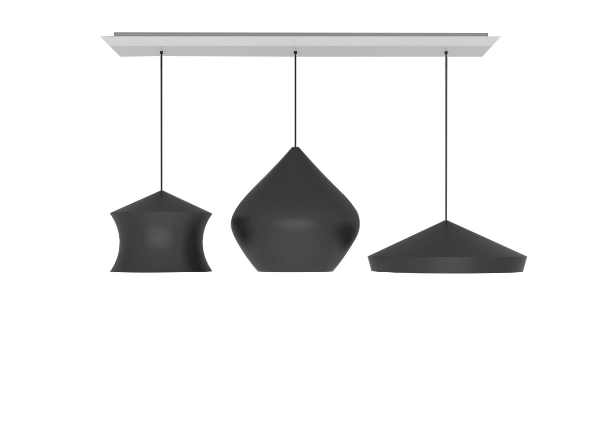 Подвесной светильник Tom Dixon Beat Trio Linear