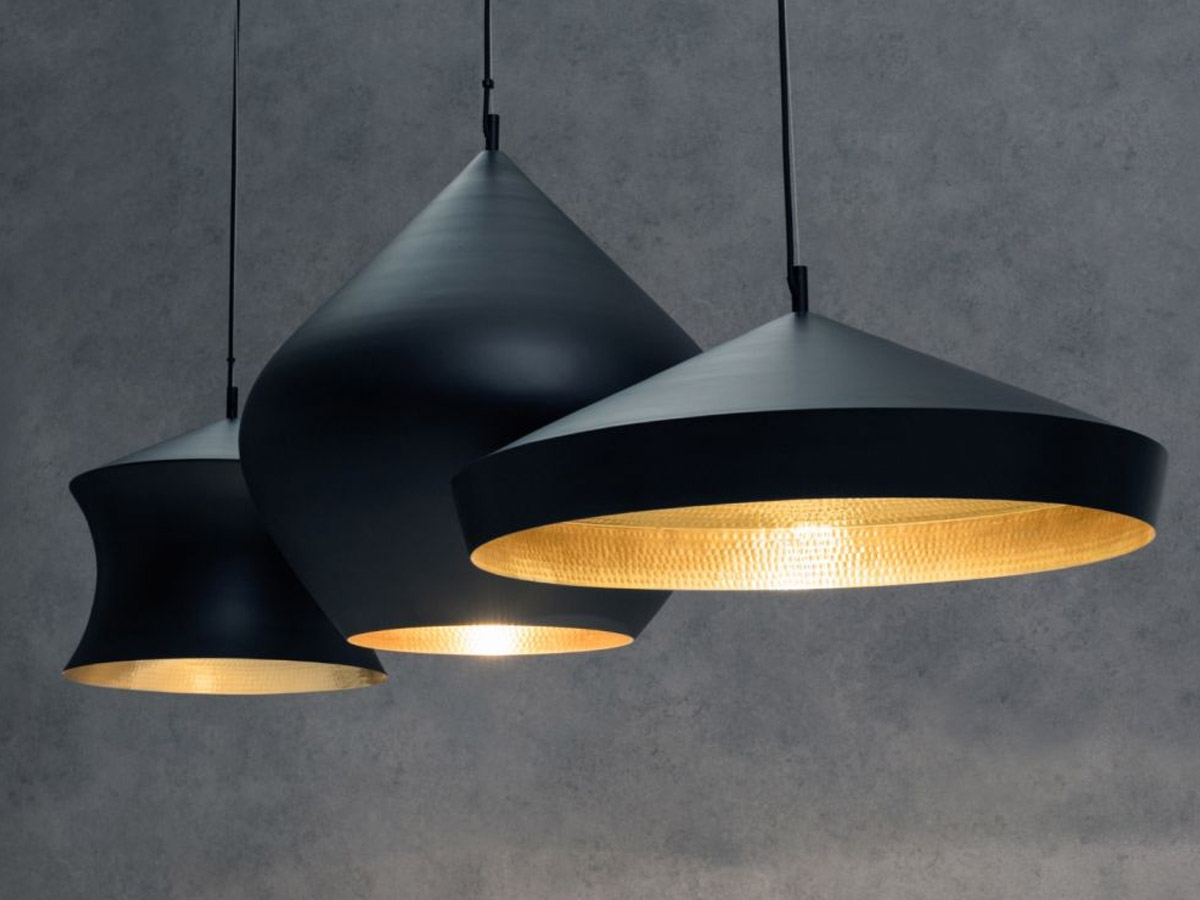 Tom Dixon Beat Trio Linear Suspension Lamp