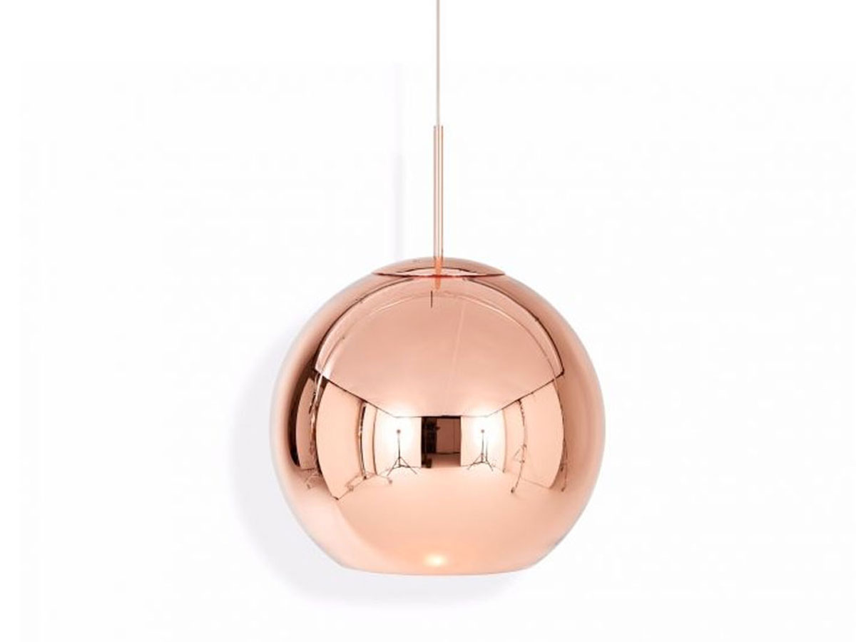 Подвесной светильник Tom Dixon Copper Round 45 LED