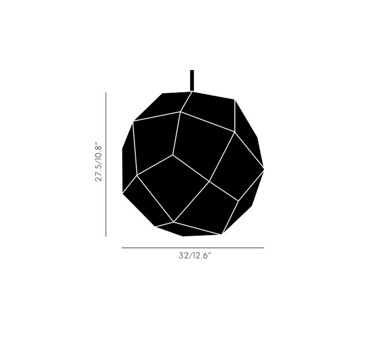 Tom Dixon Beat Light Black Pendant System D22377