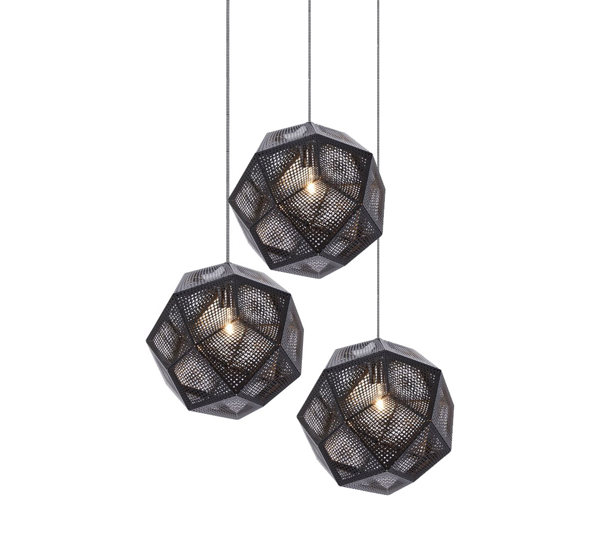 Tom Dixon Beat Light Black Pendant System D22377